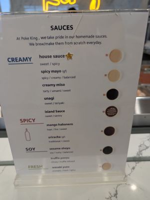 Menu photo 4 Poké King Henderson, NV