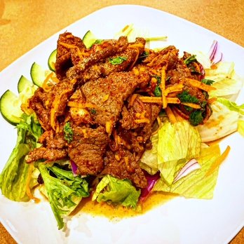 Jen Thai Cuisine - Nam Tok Beef Salad - Thai Near Me - Virginia Beach, Virginia