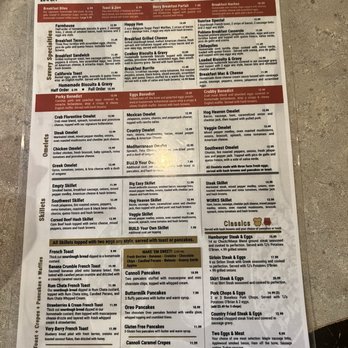 Toast & Jam - Menu! Not basic at all - Breakfast & Brunch Near Me - Schererville, Indiana