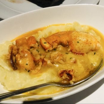Eddie V's Prime Seafood - Lobster Butter Poached Lobster Mashed Potatoes - Steakhouses Near Me - Pittsburgh, Pennsylvania Eddie V's Prime Seafood - Lobster Butter Poached Lobster Mashed Potatoes - Steakhouses Near Me - Pittsburgh, Pennsylvania