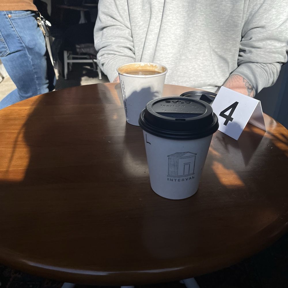 Honey latte & Americano