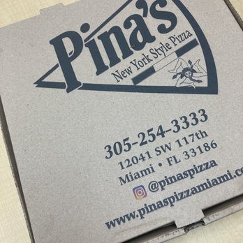 Pina's Pizza - Pizza Near Me - Miami, Florida