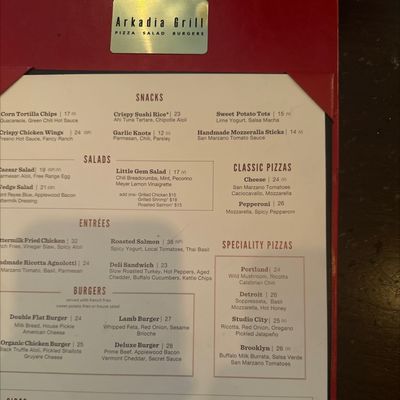 Menu photo 7 Arkadia Grill Miami Beach, FL