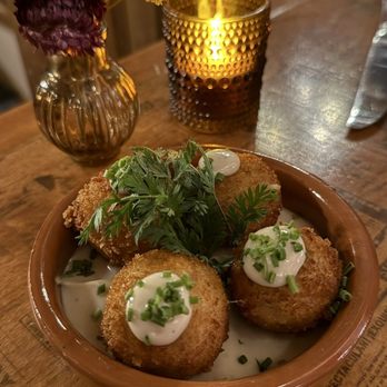 Gustazo Cuban Kitchen & Bar - Cambridge - CROQUETAS DE JAMON - Cuban Near Me - Cambridge, Massachusetts