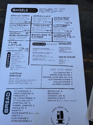 Menu photo 1 Jyan Isaac Bread Santa Monica, CA Menu photo 1 Jyan Isaac Bread Santa Monica, CA