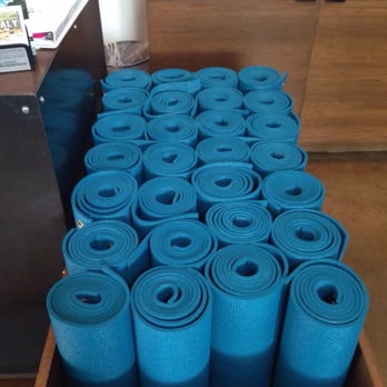 YTX Yoga - Just in case you forget your mat you can rent one too! - Yoga Near Me - Austin, Texas