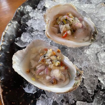 Little Pearl - Oysters add on - coriander mimolette - New American Near Me - Key West, Florida Little Pearl - Oysters add on - coriander mimolette - New American Near Me - Key West, Florida