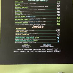 Rerhealthmart - Menu