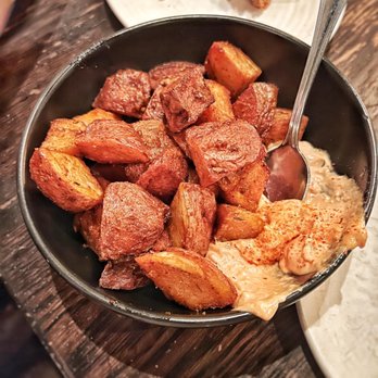 Lil Ba-Ba-Reeba! - Patatas Bravas - Seafood Near Me - Chicago, Illinois Lil Ba-Ba-Reeba! - Patatas Bravas - Seafood Near Me - Chicago, Illinois