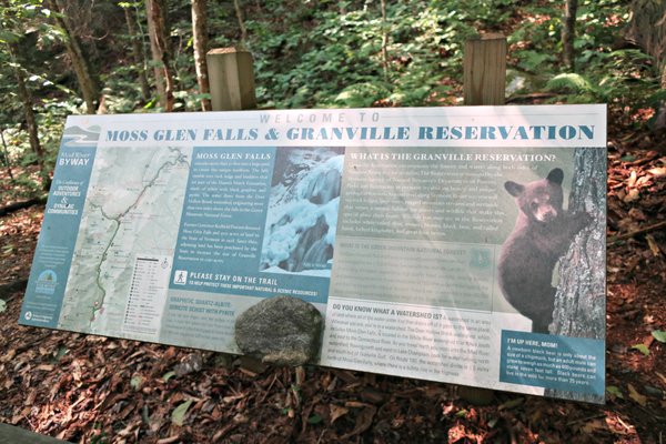 Moss Glen Falls by null