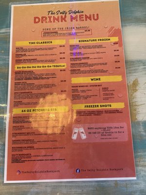 Menu photo 2 The Salty Dolphin Rockport, TX Menu photo 2 The Salty Dolphin Rockport, TX