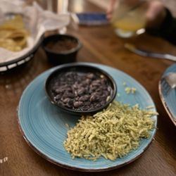 Mi Buena Vida - Black beans and cilantro rice side