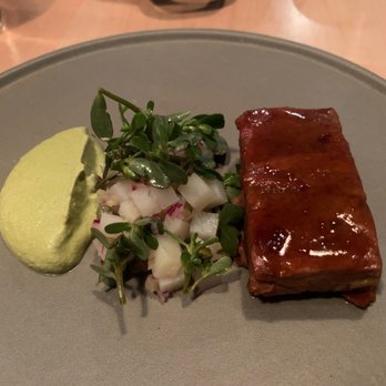 Lunario - Wood fired oven lamb with pipian and pickled potato - Mexican Near Me - Francisco Zarco, BCN Lunario - Wood fired oven lamb with pipian and pickled potato - Mexican Near Me - Francisco Zarco, BCN