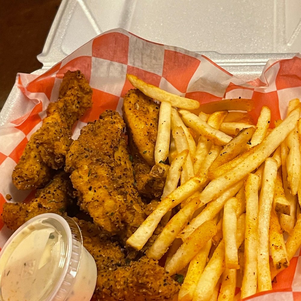 Molly's Place - Fried chicken tenders and fries with ranch - Tapas/Small Plates Near Me - Grenada, Mississippi Molly's Place - Fried chicken tenders and fries with ranch - Tapas/Small Plates Near Me - Grenada, Mississippi