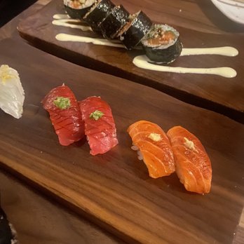 Uchi Austin - Sea brim, tuna and salmon - Sushi Bars Near Me - Austin, Texas Uchi Austin - Sea brim, tuna and salmon - Sushi Bars Near Me - Austin, Texas