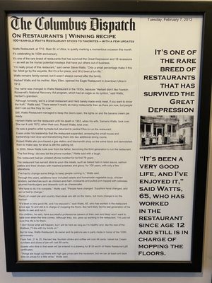 Menu photo 3 Watts Restaurant Utica, OH