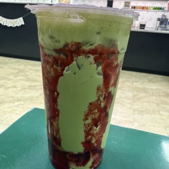 Fiji Tea & Coffee - Matcha with strawberries - Juice Bars & Smoothies Near Me - Houston, Texas Fiji Tea & Coffee - Matcha with strawberries - Juice Bars & Smoothies Near Me - Houston, Texas
