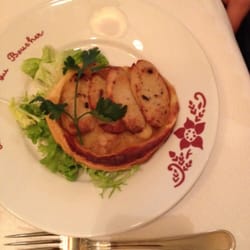 Bistrot du Boucher - Tarte fine de boudin blanc truffé