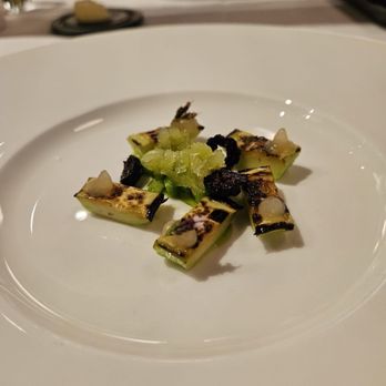 Toqué - Grilled cucumber - Canadian (New) Near Me - Montreal, Quebec