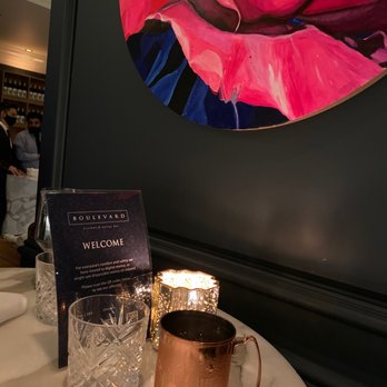 Boulevard - Terrible Signature Drink - Moscow Mule - Seafood Near Me - Vancouver, British Columbia