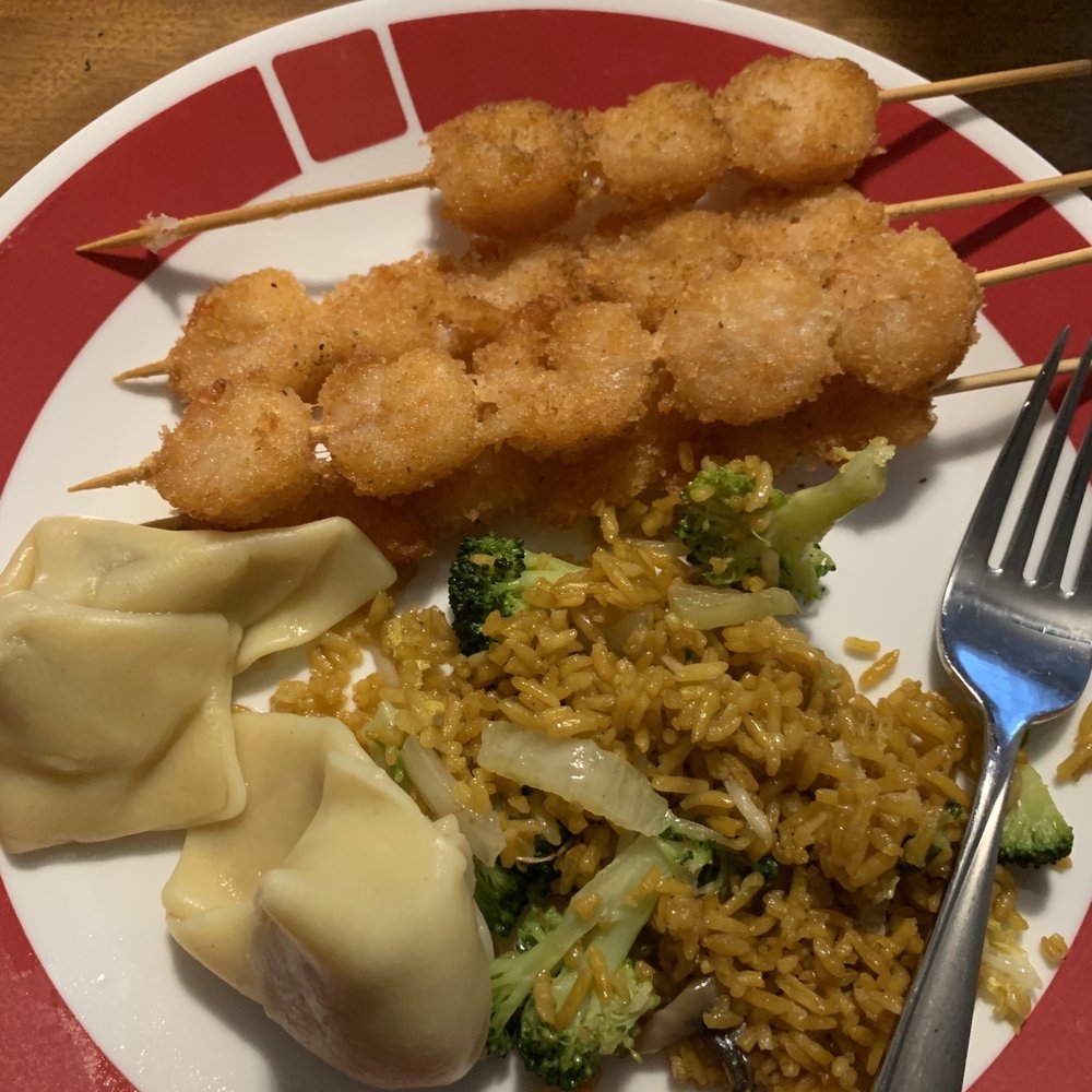 China Wok III - Shrimp on a stick, fried rice, wonton. - Chinese Near Me - Folcroft, Pennsylvania