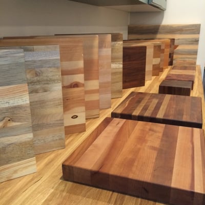 Photo of Greenhome Solutions - Seattle, WA, US. Infinite options for wood countertops and tabletops...