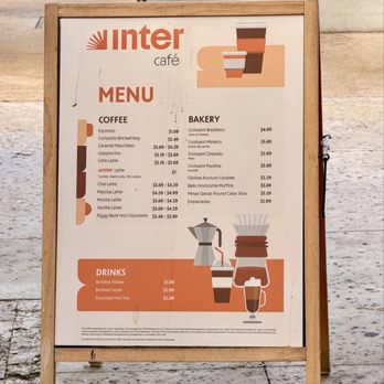 Inter Cafe - Menu and prices as of 12.20.25 - Coffee & Tea Near Me - Miami, Florida Inter Cafe - Menu and prices as of 12.20.25 - Coffee & Tea Near Me - Miami, Florida