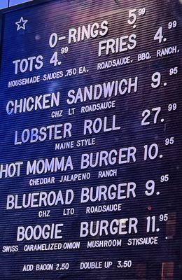 Blue Road Burger by null