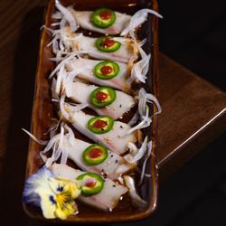 Tappi Diner - Yellowtail Carpacio Sashimi