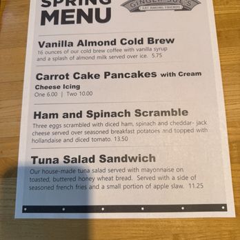 Ginger Sue's - Breakfast & Brunch Near Me - Olathe, Kansas
