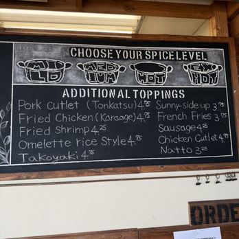 Curryfornia - Menu - Japanese Curry Near Me - Torrance, California