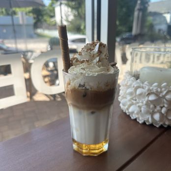 Ellinikon - Butter cookie latte - Mediterranean Near Me - Highland Park, New Jersey