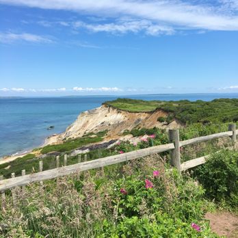 Gay Head Lighthouse - View from lighthouse area - Landmarks & Historical Buildings Near Me - Aquinnah, Massachusetts