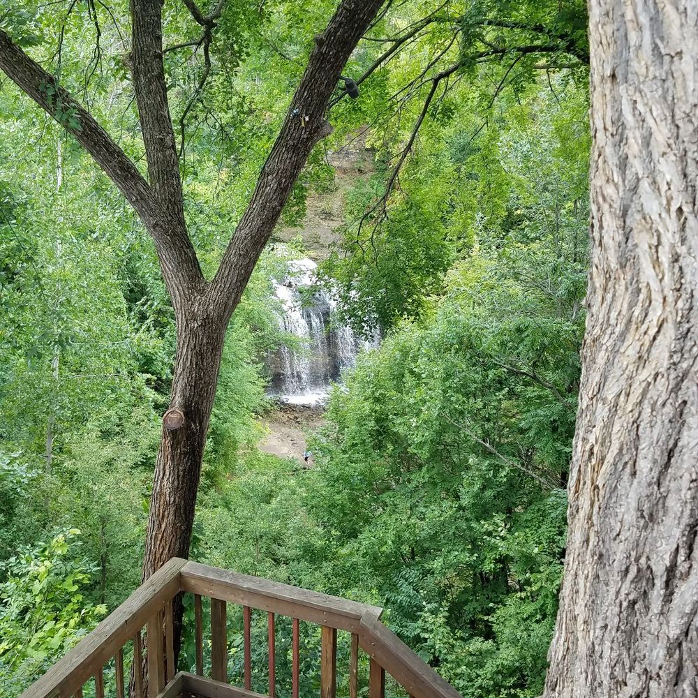 Cascade Falls - View from the street level - Parks Near Me - Osceola, Wisconsin