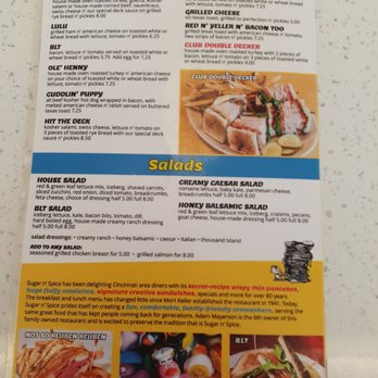 Sugar N' Spice - Diners Near Me - Cincinnati, Ohio Sugar N' Spice - Diners Near Me - Cincinnati, Ohio