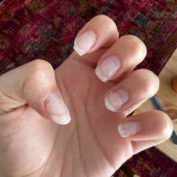 My nails after I smothered them in olive oil My nails after I smothered them in olive oil
