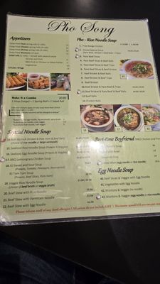 Menu photo 1 Pho Song Vietnamese Cuisine Maple Ridge, BC