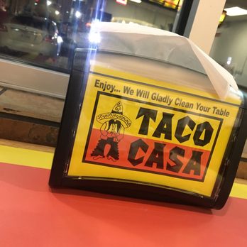 Taco Casa - They clean your table for you. - Mexican Near Me - Decatur, Texas