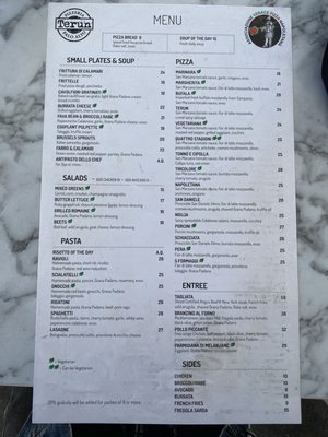 Menu photo 8 Terun Pizza Palo Alto, CA Menu photo 8 Terun Pizza Palo Alto, CA