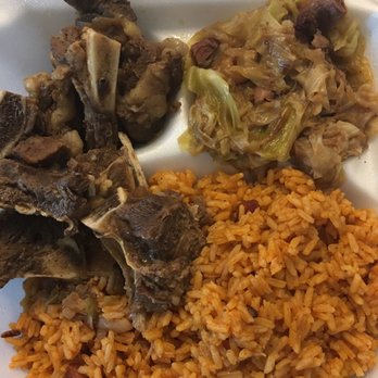 Dave's Carry-Out - Beef ribs with rice. - Seafood Near Me - Charleston, South Carolina