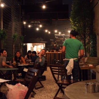 Threes Brewing - Outdoor patio area in the back - Venues & Event Spaces Near Me - Brooklyn, New York