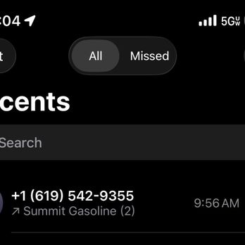 Summit Gasoline - Business number the is on the receipt that is not in service. - Gas Stations Near Me - San Diego, California Summit Gasoline - Business number the is on the receipt that is not in service. - Gas Stations Near Me - San Diego, California