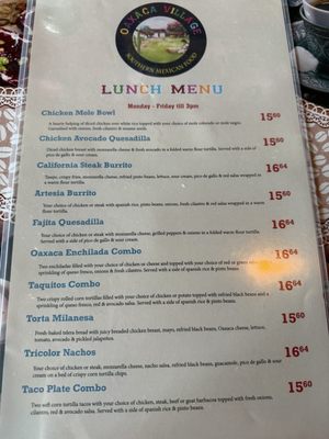 Menu photo 3 Oaxaca Village Artesia, CA Menu photo 3 Oaxaca Village Artesia, CA