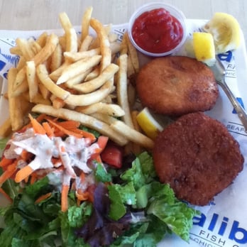 Malibu Eatery - Crab cakes. So good. - Seafood Near Me - Redondo Beach, California Malibu Eatery - Crab cakes. So good. - Seafood Near Me - Redondo Beach, California