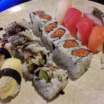 Sushi Ai - assortment of sushi and rolls (tuna, salmon sushi, spicy tuna roll...) - Sushi Bars Near Me - Clayton, Missouri