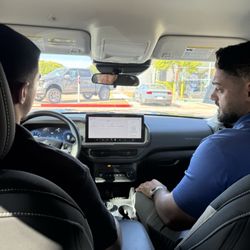 McCombs Ford West - Test driving, this guy knows about selling cars he is very respectful but he is trying to do his job but finance are the real scammers.