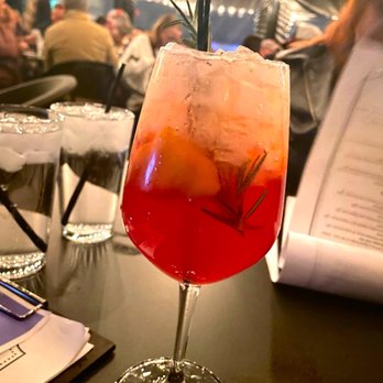 Stacks Bar & Grill - Rose Peach Sangria - Bars Near Me - Valparaiso, Indiana