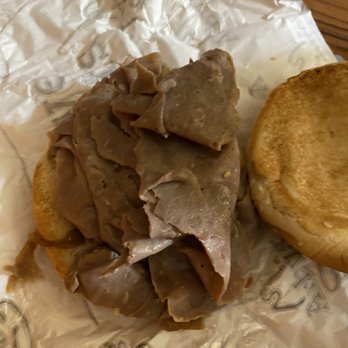 Arby's Roast Beef Restaurant - a sandwich and a roll - Fast Food Near Me - Monaca, Pennsylvania