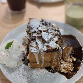 The Hen - Apple Churro French Toast - Breakfast & Brunch Near Me - Ann Arbor, Michigan The Hen - Apple Churro French Toast - Breakfast & Brunch Near Me - Ann Arbor, Michigan