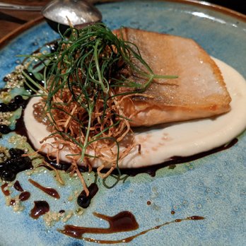 Fork - Salmon. Sauces were too much. - New American Near Me - Philadelphia, Pennsylvania Fork - Salmon. Sauces were too much. - New American Near Me - Philadelphia, Pennsylvania